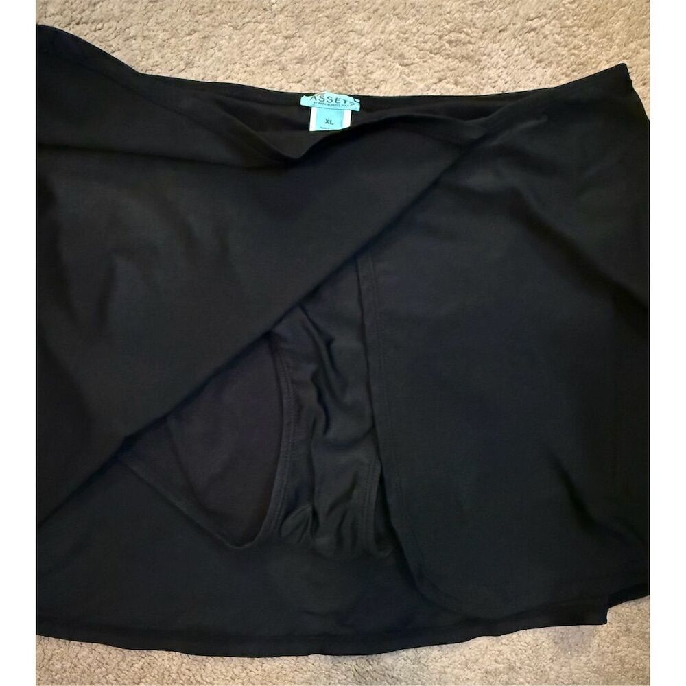 Love Your Assests by SPANXS Black Swim Skirt XL - Picture 3 of 5